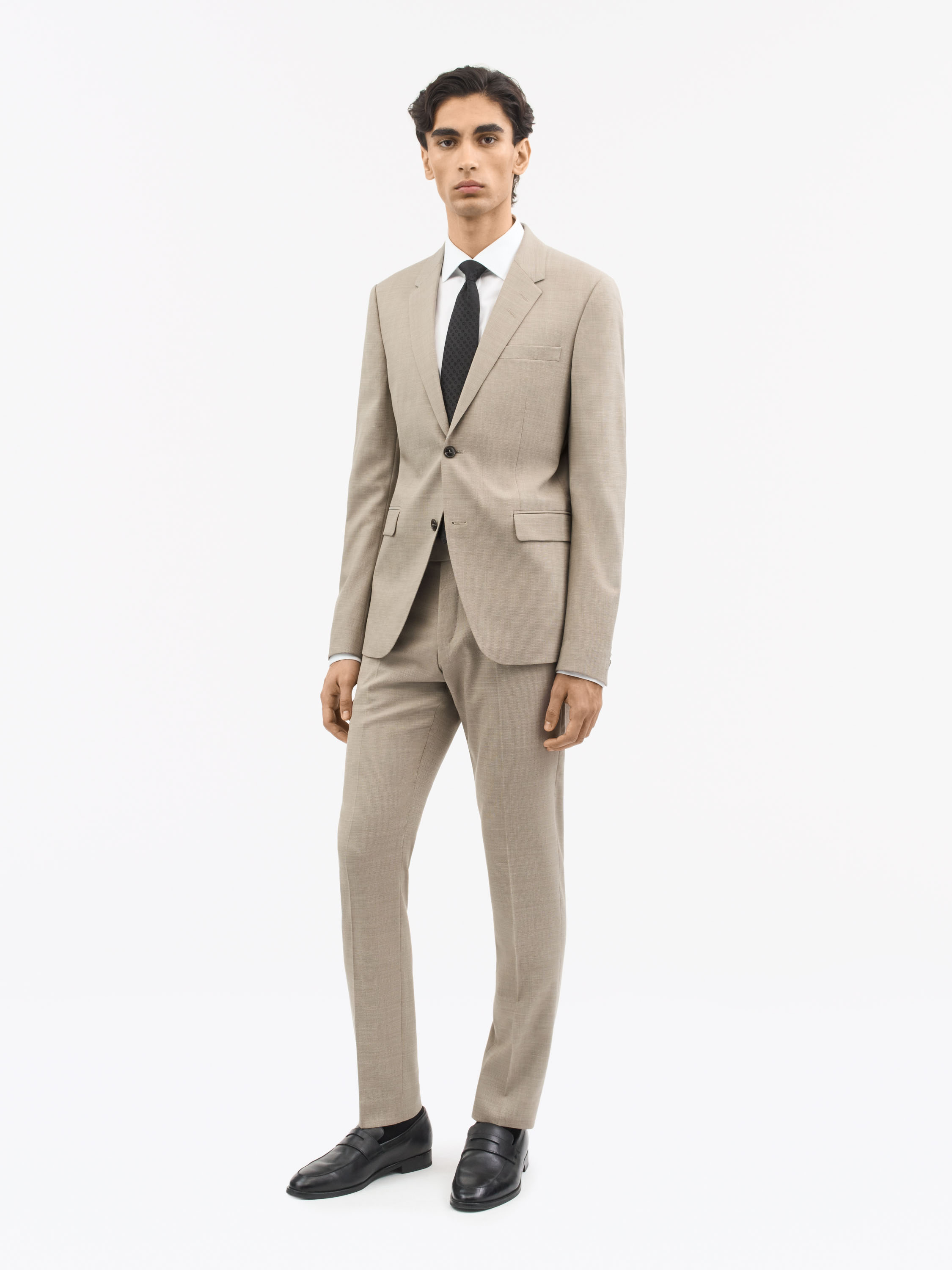 white men's linen shirt